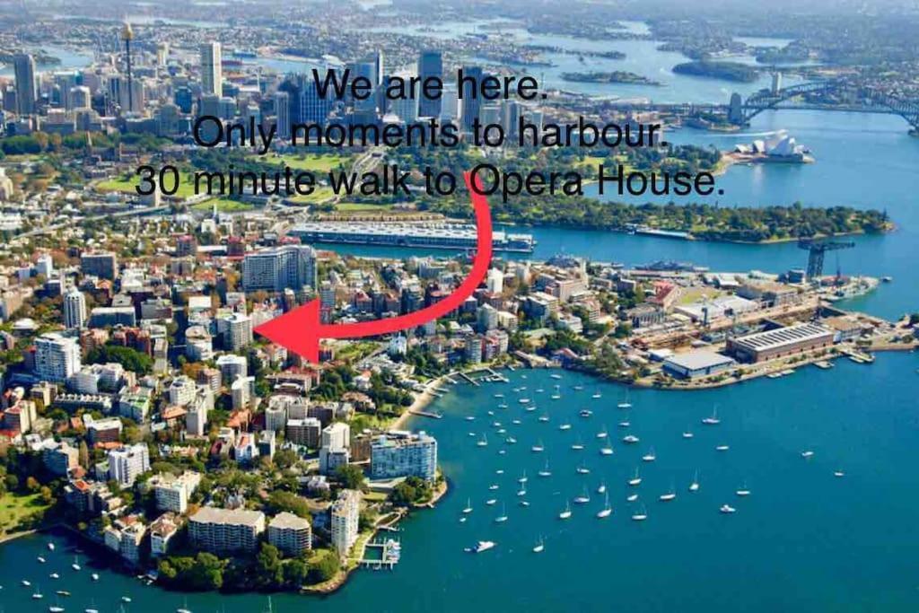 Appartamento Harbourside Style, 2 Bed, A/C, Pool -Elizabeth Bay Sydney Esterno foto